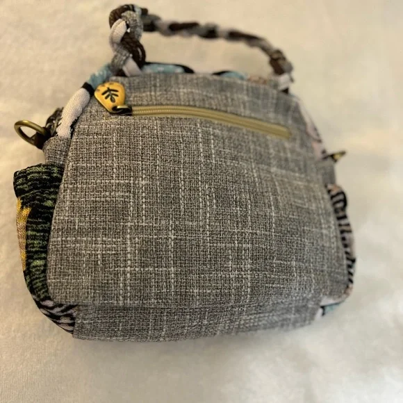 Boho Crossbody Bag Stylish Flower Design - Picture 7 of 13